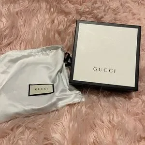 Gucci | Accessories | Large Gucci Pearl Black Leather Belt